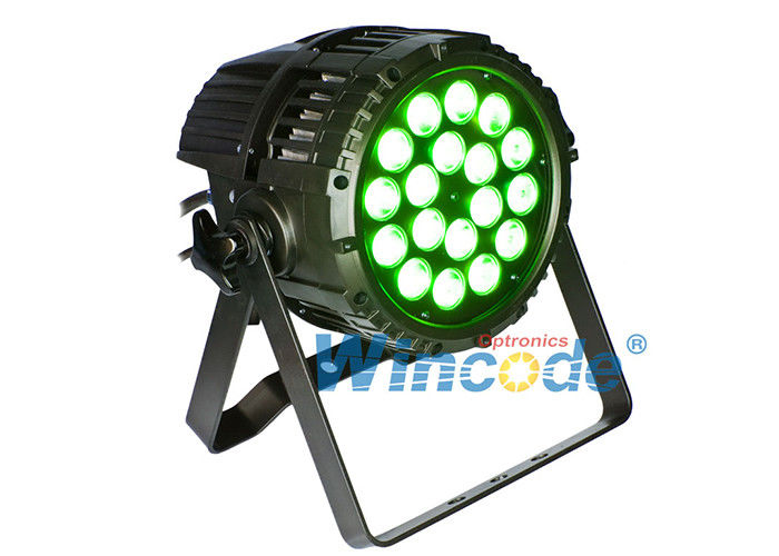 Preset Colors LED Par Light  5 In 1 Electronic Dimming For Stage Up Lighting