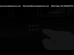 12pcs 60W LED Rayo oscilante Matriz de lavado de cabeza móvil Bar de luz para la gira espectáculo musical Festivaestival Lig