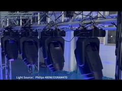 Megapoint Robe480WLL de alta potencia de movimiento de la cabeza luz 7500K 8500K Artnet sACN Compatible