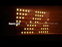 7×7+441 matrices LED doradas