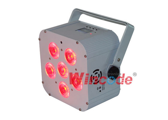 Un buen precio. WiFREE Par 6 Luzes de escenario con batería 6 × 18W RGBWA + UV con pantalla LCD colorida en línea