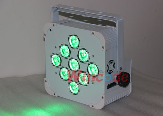 Un buen precio. Proyector portátil para el escenario 9×15W 5 / 9 canales, con batería LED Par Cans RGBWA en línea