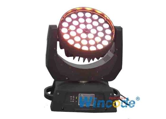 Un buen precio. 36pcs Led Moving Head Wash Zoom Luminoso Color Lavado 15 Watt RGBWA 5 en 1 AC110V-250V en línea
