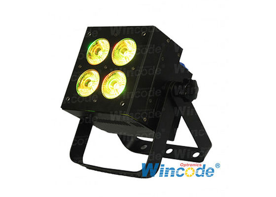 Un buen precio. 4×10W RGBL 4 en 1 LED Par Light, LED Flat Par Light, LED Uplight para eventos de DJ de bodas en línea