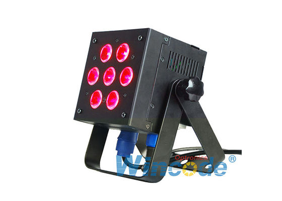 Un buen precio. 7×10W RGBW 4 en 1 luz LED de paridad plana, luz LED de paridad, luz LED de truss en línea