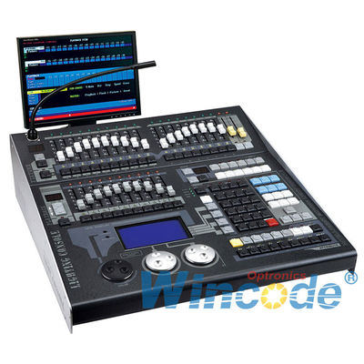 Un buen precio. Sistema de control de iluminación de escenario personalizado Consola de luz de cabeza móvil con 1024 canales en línea