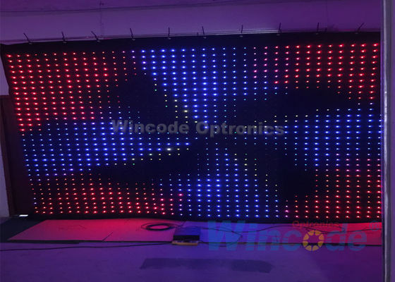 Un buen precio. P10 Flexible pantalla de LED con efectos de flash 4m x 6m con material de tela a prueba de fuego en línea