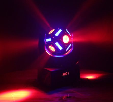 Un buen precio. Cubo mágico DJ luz colorida LED de múltiples haces cabeza móvil luz Compete Blizzard en línea
