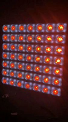 Un buen precio. Blanco caliente 49 * 3w Matriz de luz LED ciego con haz Base compacta cuerpo delgado en línea