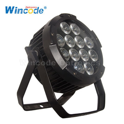 Un buen precio. Control inalámbrico de la APP Batería de LED de 12 * 18Watt a prueba de agua para escenario exterior en línea