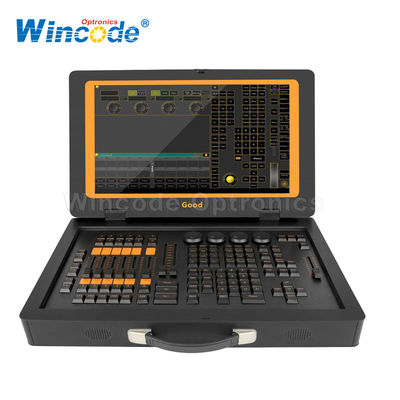 Un buen precio. Consola de iluminación de escenario de computadora portátil MA Controlador USB DMX en línea