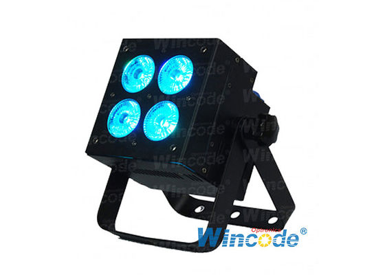 Un buen precio. 4×10W RGBW 4 en 1 LED Par Light, LED Flat Par Light, LED Uplight para eventos de DJ de bodas en línea