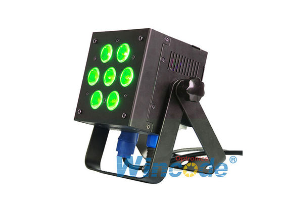 Un buen precio. 7×15W RGBWA 5 en 1 LED Par Light, LED Truss Uplight, LED Slim Par Light para eventos de DJ de bodas en línea