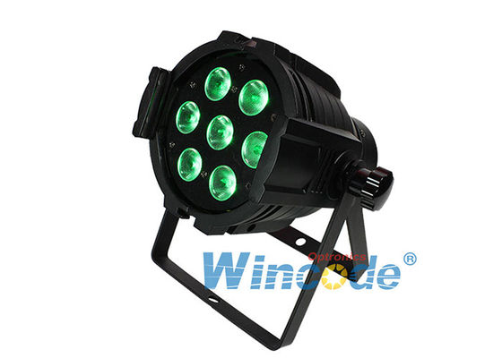 Un buen precio. DMX DJ DiscoLED Luz de escenario 7×10W RGBWA 5 en 1 Par luz LED en línea