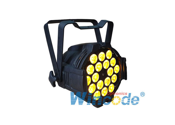 Un buen precio. 18×15W RGBWA 5 en 1 LED Par Light 16 Bit PWM Oscurecimiento 25° 45° 60° Objetivo opcional en línea