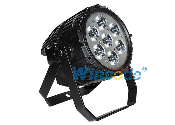 Un buen precio. Iluminación comercial exterior 7 x 10w, Iluminación de lavado de escenario led RGBW 4 en 1 en línea