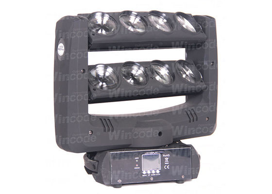 Un buen precio. Luz de cabeza móvil de haz de araña LED 8pcs 12W 4 en un color para espectáculo de escenario en línea