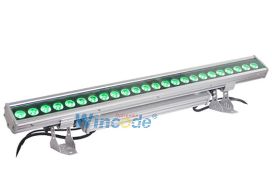 Un buen precio. Luz de inundación de exterior LED 24 * 18w RGBWA + UV, cambio de color luz LED a prueba de agua en línea