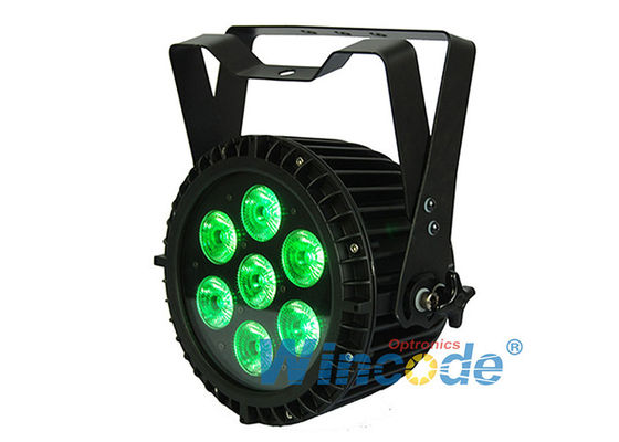 Un buen precio. Alta potencia LED Par Light Cuad Color 4 In1 RGBWA 7 X 10w Sonido activo para hotel en línea