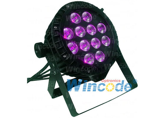 Un buen precio. DMX512 Control LED Par Light 12*10W 25 °/45 °/60 ° Ángulo del haz para el espectáculo de escenario en línea