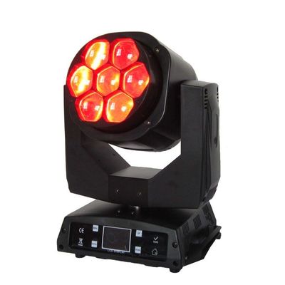 Un buen precio. Wincode LED Ojo de abeja pequeño 7x15W RGBW 4 en 1 Luz LED de cabeza móvil de haz de lavado en línea