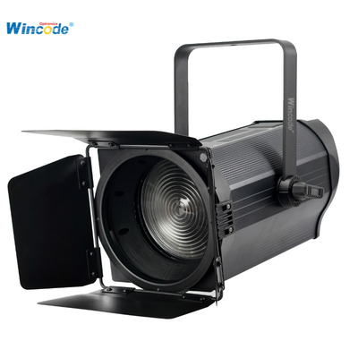 150W Fresnel de un solo color Spotlight Auto Zoom COB LED sin ventilador sin ruido