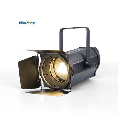300W Bicolor LED Fresnel Spotlight Auto Zoom CRI≥95 175mm Len RDM DMX
