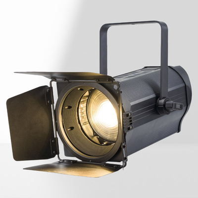 CRI 95 + 400W Bicolor 2 en 1 Auto zoom COB LED Fresnel Spot Light para Producciones de Cine y Teatro