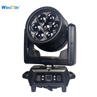 calidad RDM DMX IP65 impermeable LED Lavado de píxeles cabeza móvil 7pcs 60W fábrica