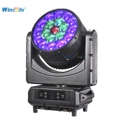 IP65 resistente al agua RGBW LED movimiento de la luz de la cabeza con control RDM y DMX512