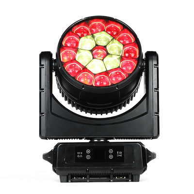 Alta luminosidad 19 * 40W LED movimiento de la luz de la cabeza con IP65 impermeable RDM & DMX512 Control