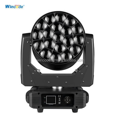 Un buen precio. 19*15W LED RGBW 4 in 1 Beam Moving Head Light with 50000 Hours Lifespan for Night Club and Wedding en línea