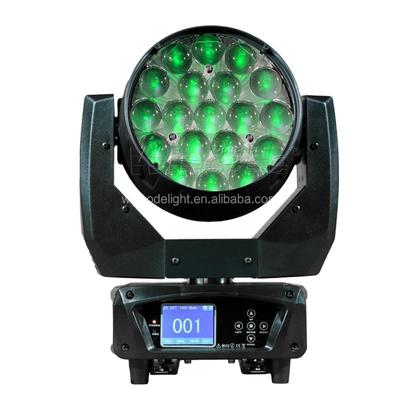 Un buen precio. 19*12W RGBW DMX512 Control LED Moving Head Light with 540° Pan Movement for Stage and Events en línea