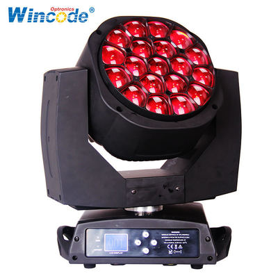 Un buen precio. Big Bee Eye LED Moving Head Light with 19*15W RGBW High Brightness 540° Pan and 210° Tilt Movement for DJ Disco Party en línea