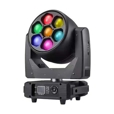 Un buen precio. 7x40W RGBW LED Moving Head Light with 50000 Hours Lifespan and 90 CRI for KTV Nightclub Stage Lighting en línea